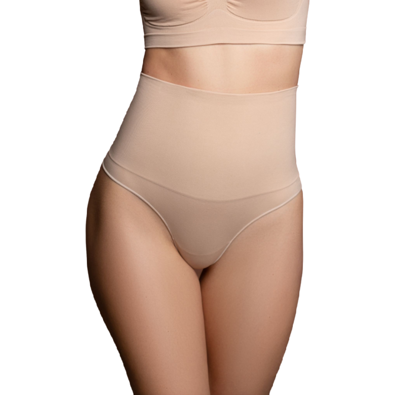 BYE-BRA - FAONNEUR SANS POINTS STYLE STRING NOIR TAILLE S