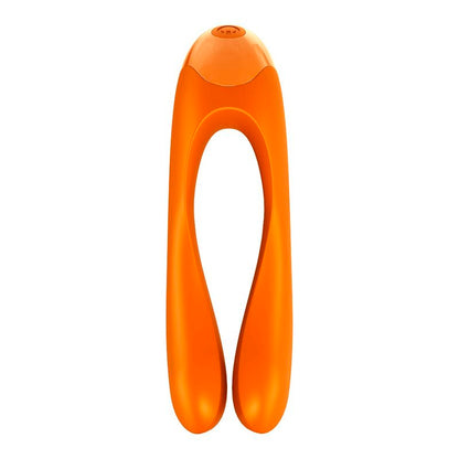 SATISFYER - VIBRATEUR  DOIGTS CANDY CANE ORANGE