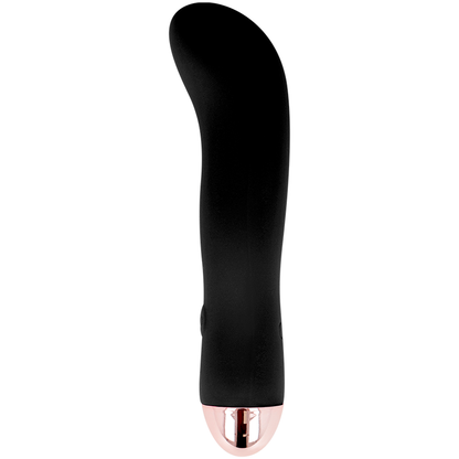 DOLCE VITA - VIBRATEUR RECHARGEABLE DEUX NOIR 7 VITESSES