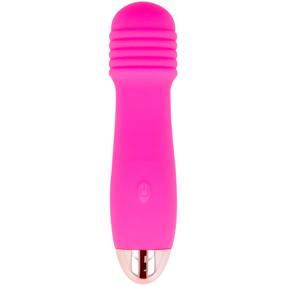 DOLCE VITA - VIBRATEUR RECHARGEABLE TROIS ROSE 7 VITESSES