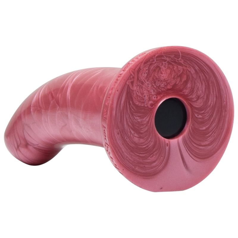 HERSPOT FLESHLIGHT - GODE COURBÉ ROSE DORÉ M