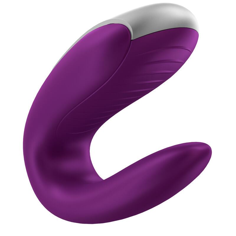 SATISFYER - VIBRATEUR PARTENAIRE DOUBLE FUN VIOLET