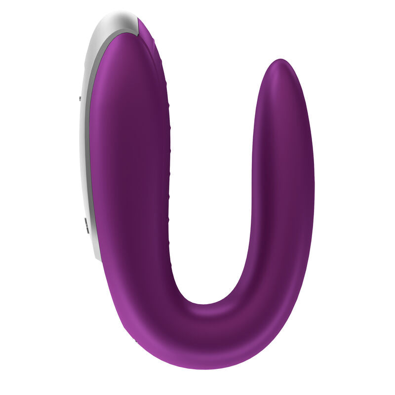 SATISFYER - VIBRATEUR PARTENAIRE DOUBLE FUN VIOLET