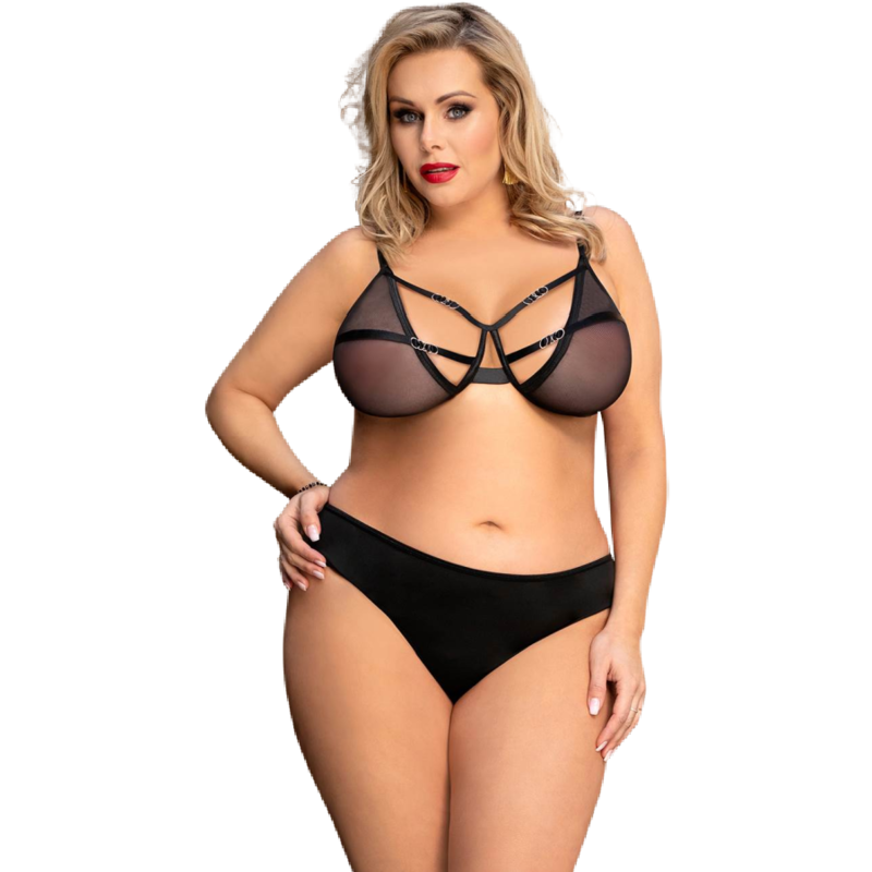 QUEEN LINGERIE - ENSEMBLE DEUX PIÈCES S/M