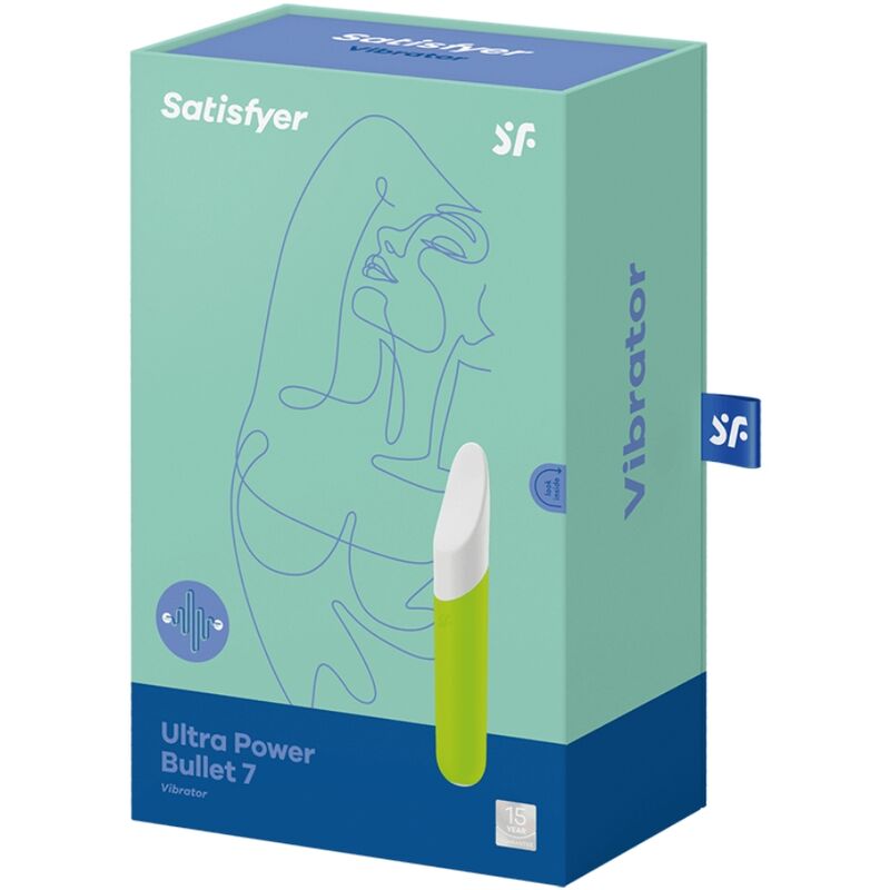 SATISFYER - ULTRA POWER BULLET 7 VERT