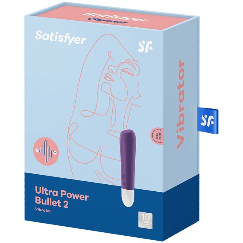 SATISFYER - ULTRA POWER BULLET 2 VIOLET