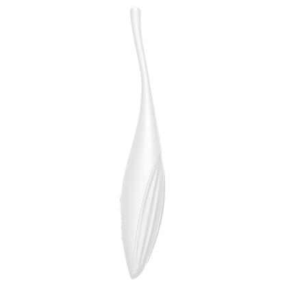 SATISFYER - VIBRATEUR  POINTE DE CLIT TWIRLING JOY BLANC