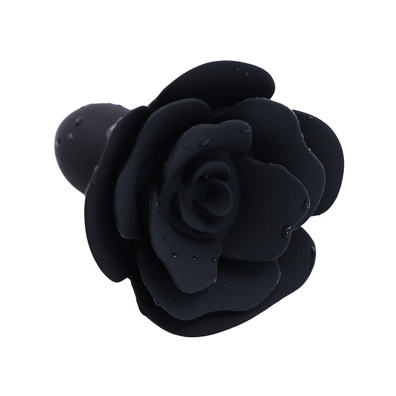 OHMAMA FETISH - PLUG ANAL EN SILICONE ROSE NOIR