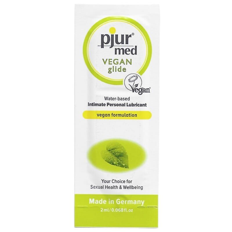 PJUR - MED LUBRIFIANT  BASE EAU VEGAN GLIDE 2 ML