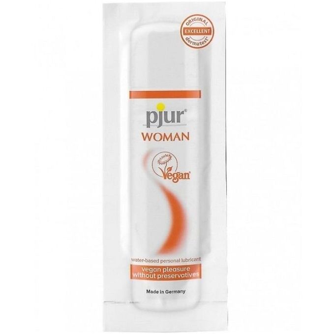 PJUR - WOMAN LUBRIFIANT VEGAN  BASE EAU 2 ML