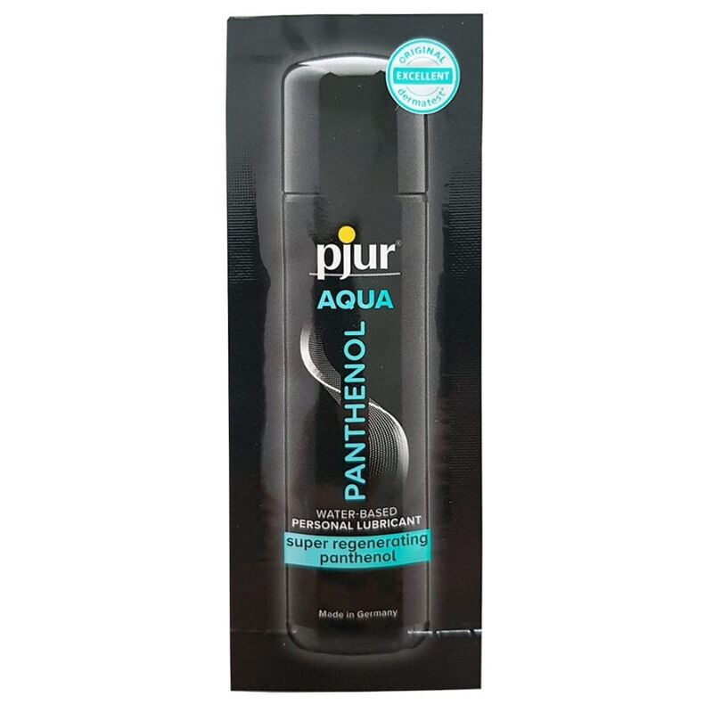 PJUR - AQUA PANTHÉNOL LUBRIFIANT  BASE EAU 2 ML