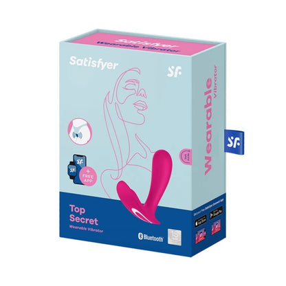 SATISFYER - VIBRATEUR TOP SECRET ROSE