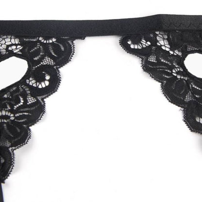 SUBBLIME - SET ENSEMBLE TROIS PIÈCES SOUTIEN-GORGE + PORTE-JARRETELLE + STRING S/M