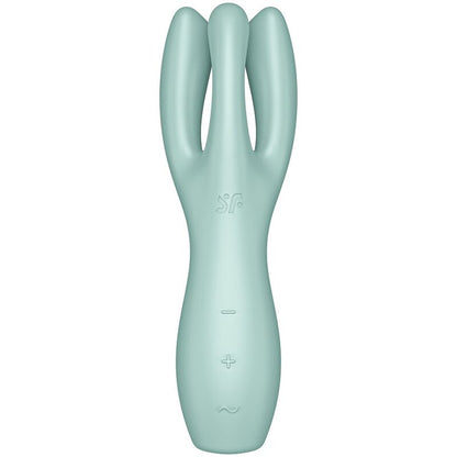 SATISFYER - VIBRATEUR THREESOME 3 ROSE