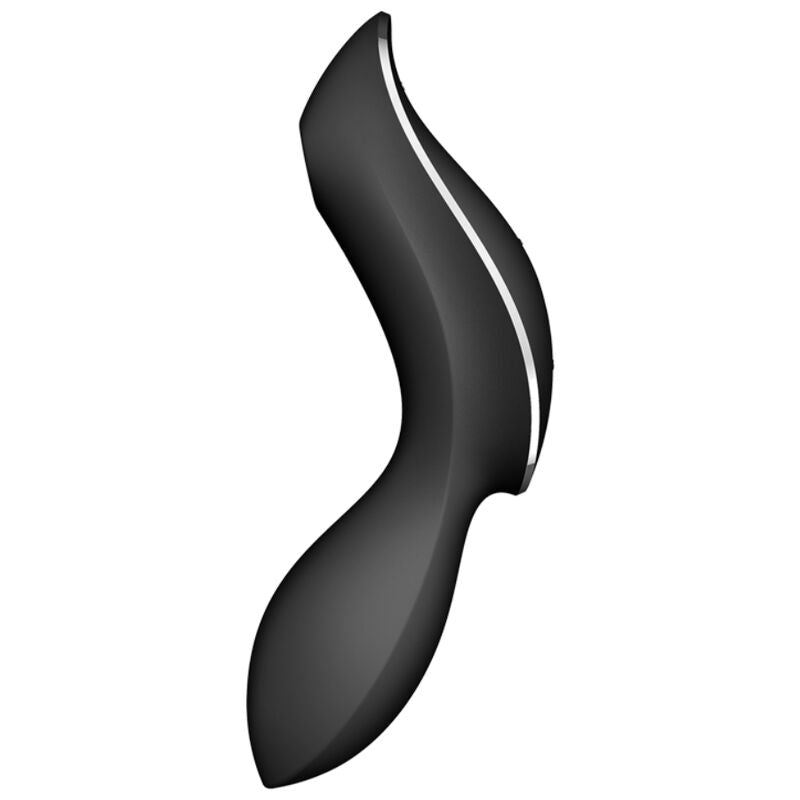 SATISFYER - VIBRATEUR CURVY TRINITY 2 AIR PULSE NOIR