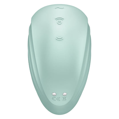 SATISFYER - STIMULATEUR ET VIBRATEUR PEARL DIVER VERT