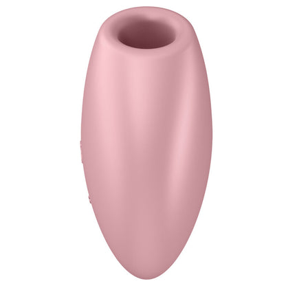 SATISFYER - STIMULATEUR ET VIBRATEUR CUTIE HEART AIR PULSE BLEU