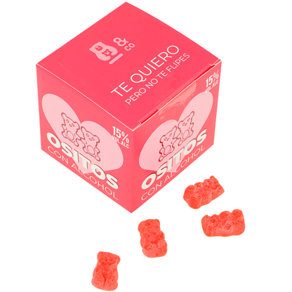 OSITO & CO - OURS GUMMY AVEC ALCOOL GIN & FRAISE