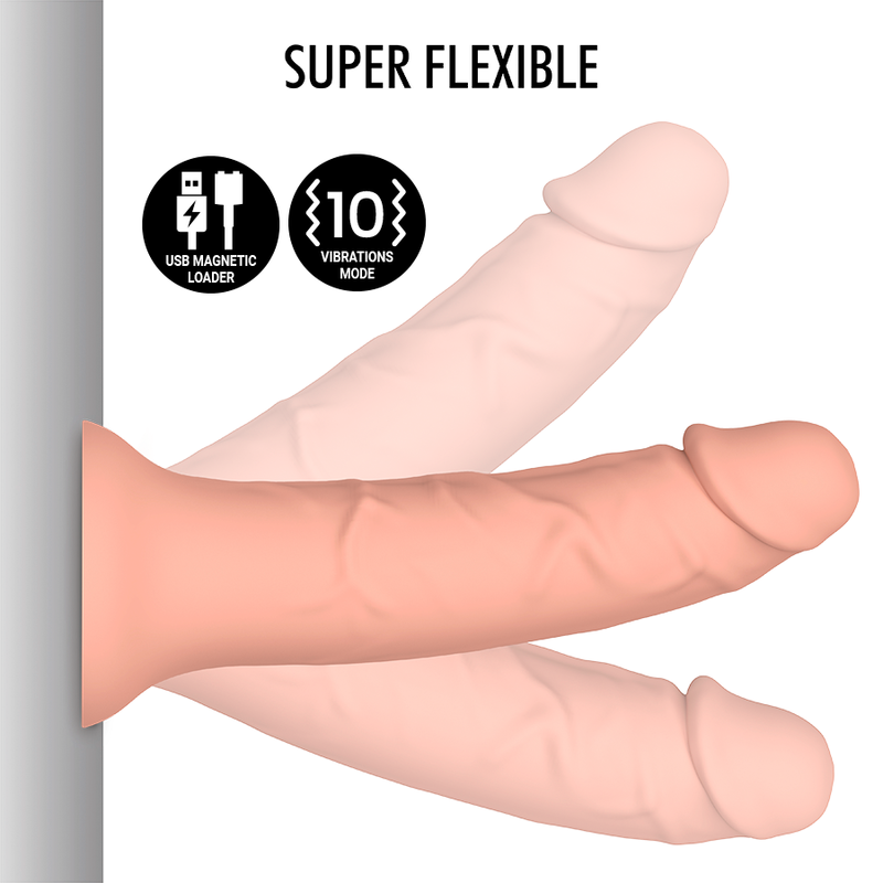 MYTHOLOGY - ASHER ORIGINAL DILDO S - VIBRATEUR COMPATIBLE AVEC LA TECHNOLOGIE SANS FIL WATCHME