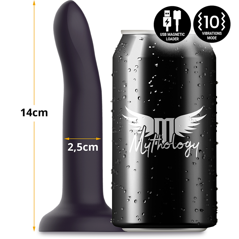 MYTHOLOGY DUMAN MYSTIC DILDO S - VIBRATEUR WATCHME TECHNOLOGIE SANS FIL COMPATIBLE