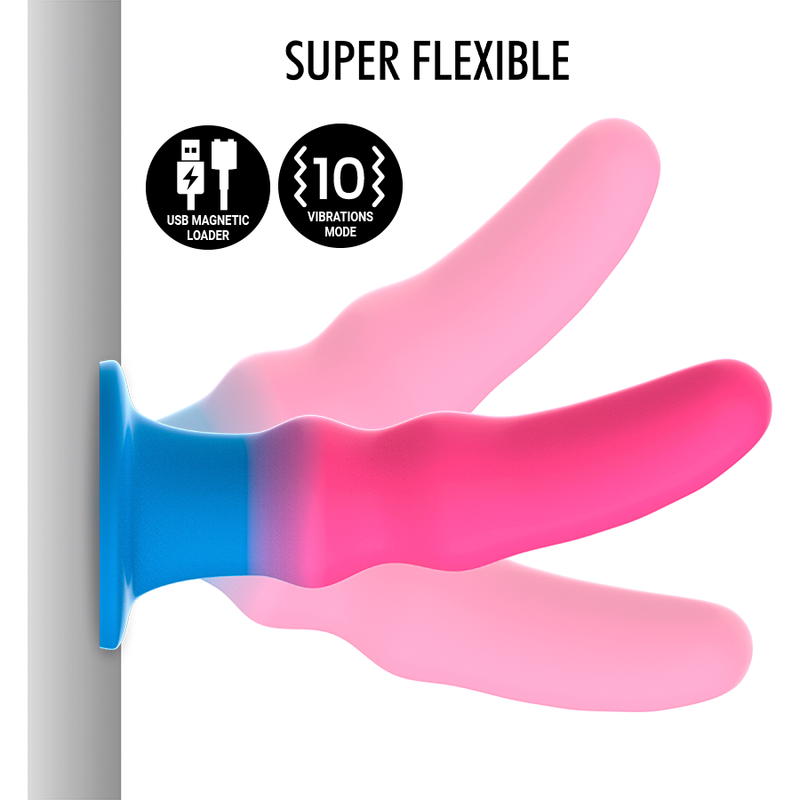 MYTHOLOGY - KUNO UTOPIA DILDO M - VIBRATEUR COMPATIBLE AVEC LA TECHNOLOGIE SANS FIL WATCHME