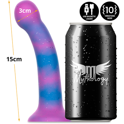 MYTHOLOGY - DION GALACTIC DILDO S - VIBRATEUR WATCHME TECHNOLOGIE SANS FIL COMPATIBLE