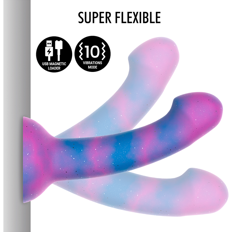 MYTHOLOGY - DION GALACTIC DILDO M - VIBRATEUR WATCHME TECHNOLOGIE SANS FIL COMPATIBLE