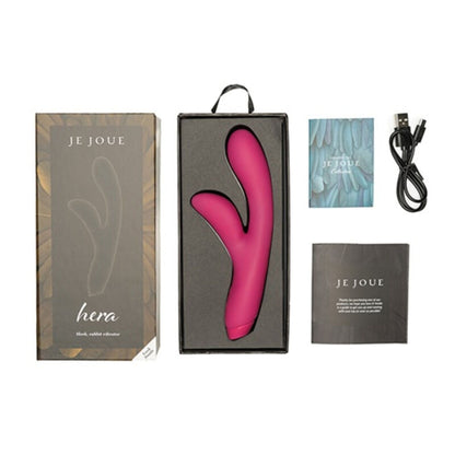 JE JOUE - VIBRATEUR LAPIN HERA - FUCHSIA