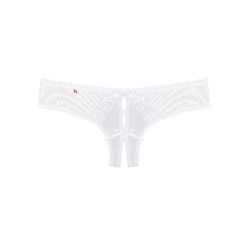 OBSESSIVE - STRING ALABASTRA CROCHLESS BLANC S/M