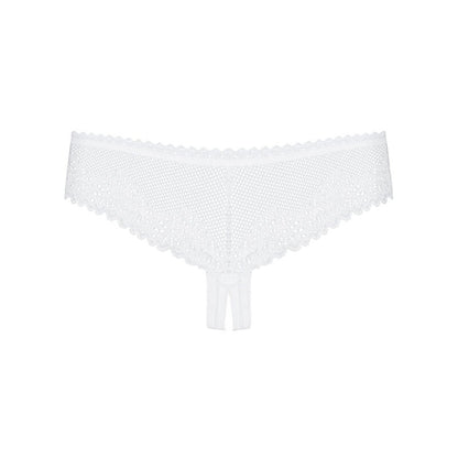 OBSESSIVE - STRING ALABASTRA CROCHLESS BLANC S/M