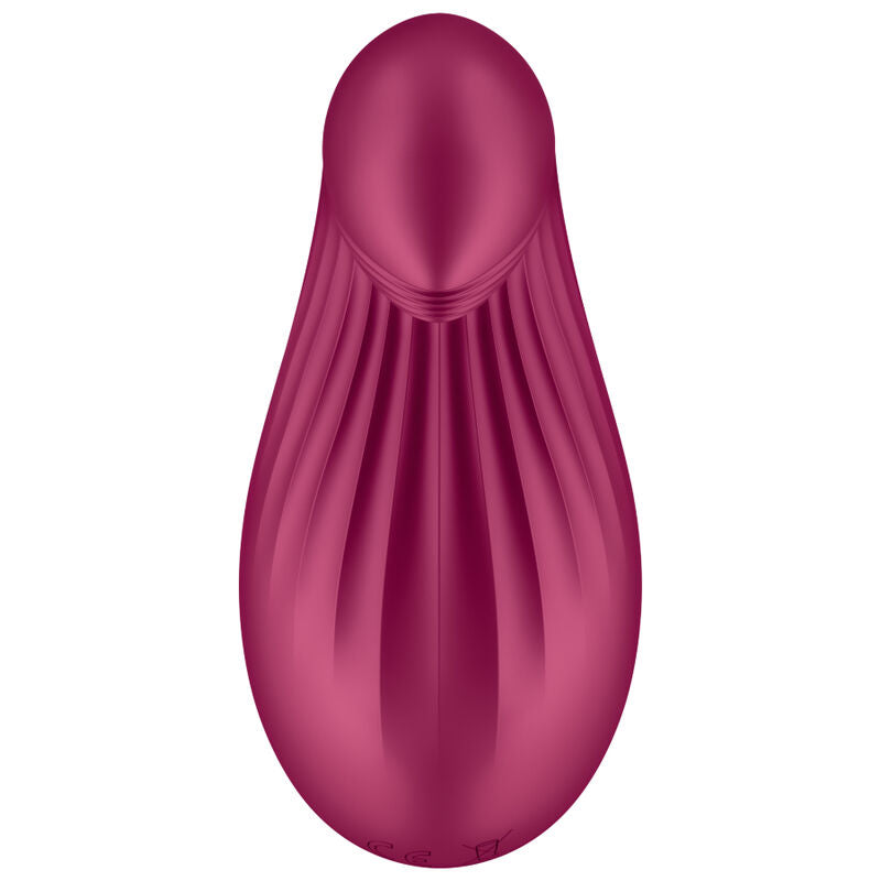 SATISFYER - VIBRATEUR  POSER DIPPING DELIGHT BLEU