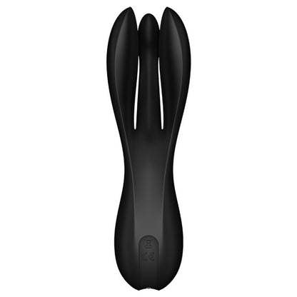 SATISFYER - VIBRATEUR THREESOME 2 NOIR