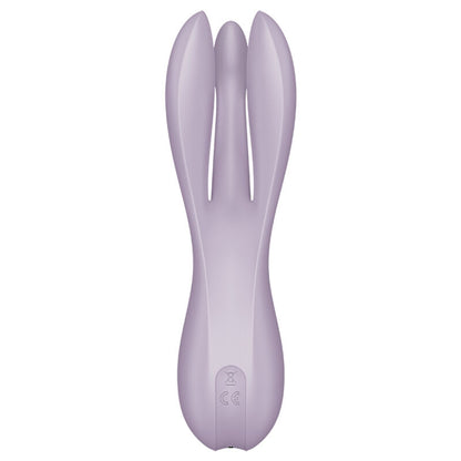 SATISFYER - VIBRATEUR THREESOME 2 NOIR