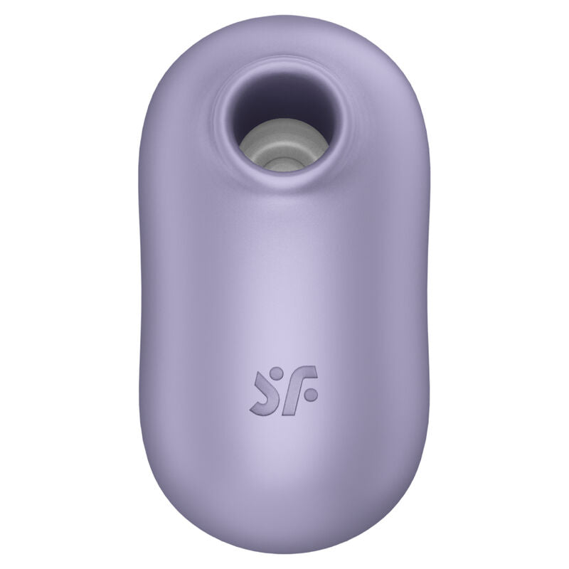 SATISFYER - STIMULATEUR ET VIBRATEUR DOUBLE AIR PULSE PRO TO GO 2 VIOLET