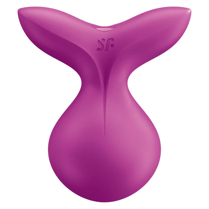 SATISFYER - VIBRATEUR  POSER VIVA LA VULVA 3 VIOLET