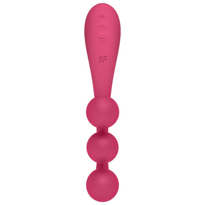 SATISFYER - VIBRATEUR MULTI TRI BALL 1 ROUGE