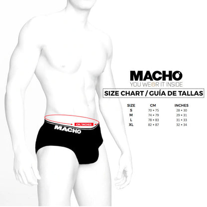 MACHO - MX24NB SLIP NOIR XL