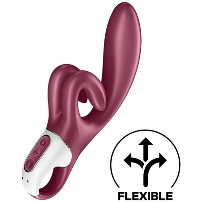 SATISFYER - VIBRATION DE LAPIN TOUCH ME ROUGE