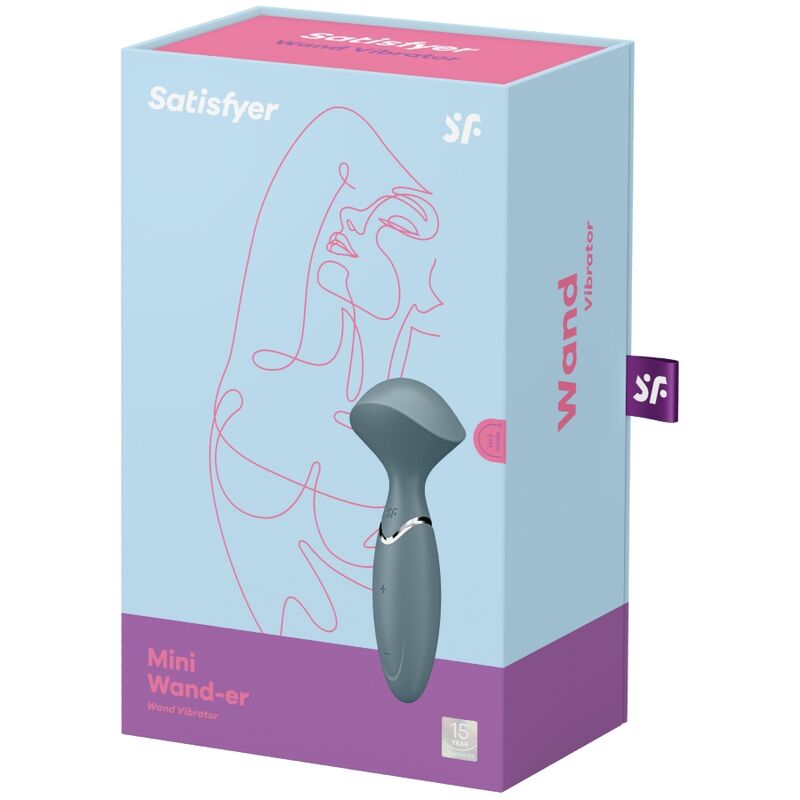 SATISFYER - MINI WONDER BLEU