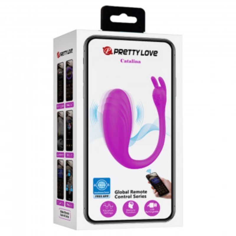 PRETTY LOVE - APPLICATION GRATUITE CATALINA MASSAGER LILAS