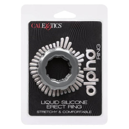 CALEXOTICS - BAGUE ALPHA ERECT GRIS