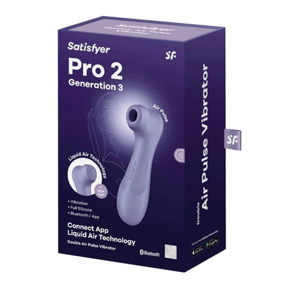 SATISFYER - PRO 2 GENERACIÓN 3 VIN ROUGE BLUETOOTH ET APPLICATION