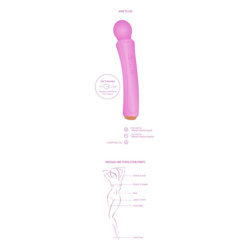 XOCOON - LA BAGUETTE COURBE FUCHSIA