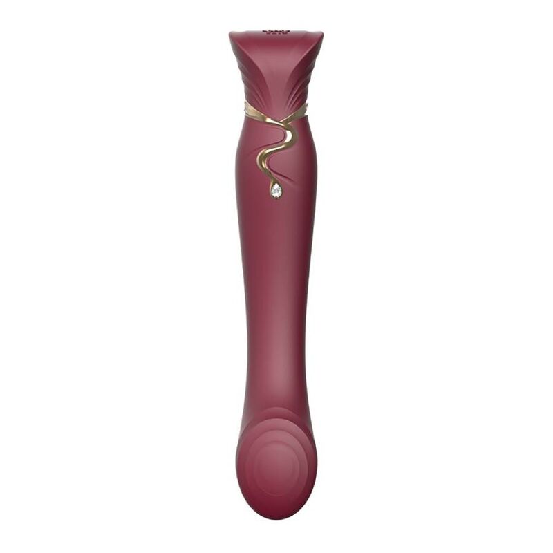 ZALO - QUEEN SET PULSE WAVE CLIT STIM ROUGE