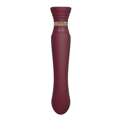 ZALO - QUEEN SET PULSE WAVE CLIT STIM ROUGE