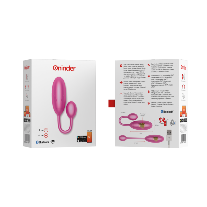 ONINDER - UF VIBRANT DENVER ROSE 7 X 2,7 CM APPLICATION GRATUITE