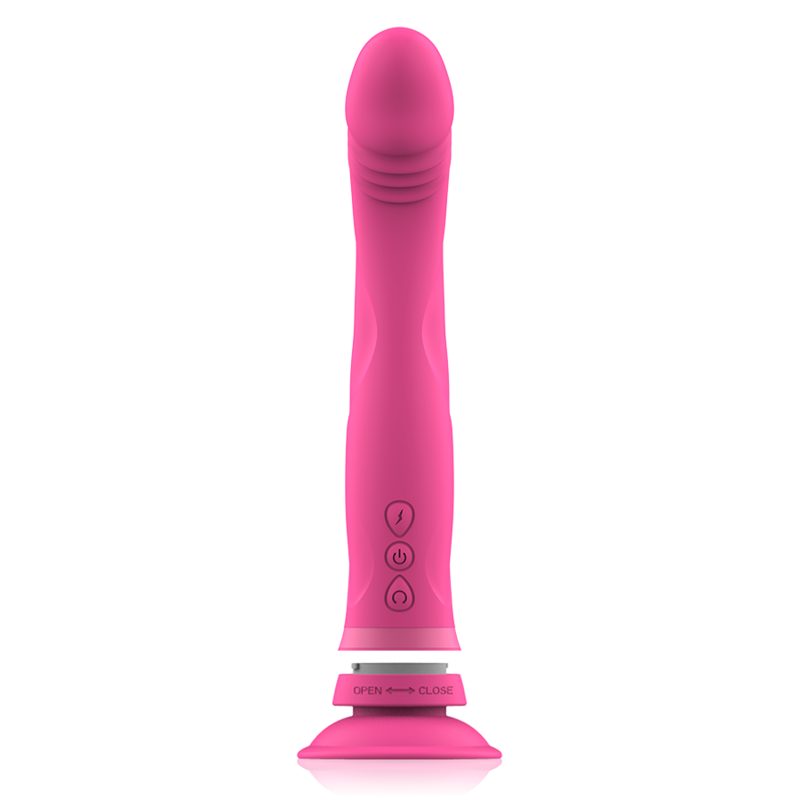 INTENSE - GODE VIBRATEUR EN SILICONE ROSE MICHELANGELO