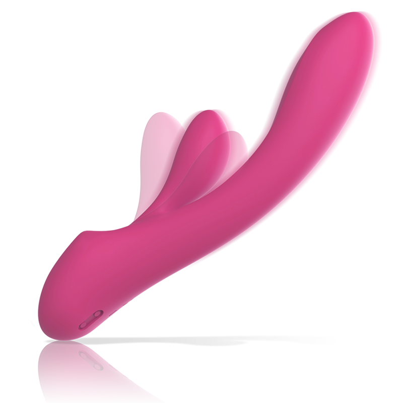 INTENSE - VIBRATEUR LUIGI RABBIT SILICONE LIQUIDE ROSE