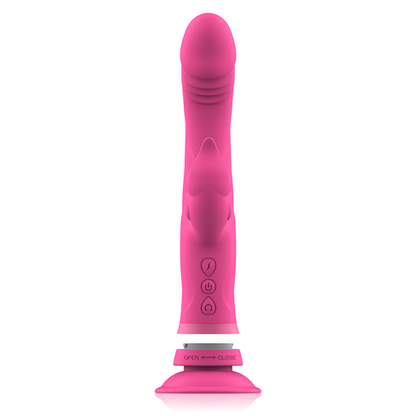 INTENSE - VIBRATEUR JULIO RABBIT SILICONE ROSE