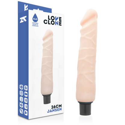 LOVECLONE - VIBRATEUR AUTOLUBRIFIANT JANSEN 26 CM -O- 4.2 CM